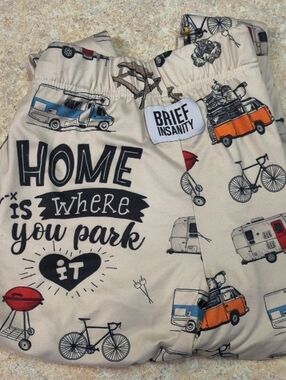 Brief Insanity Sleep Pants Size M